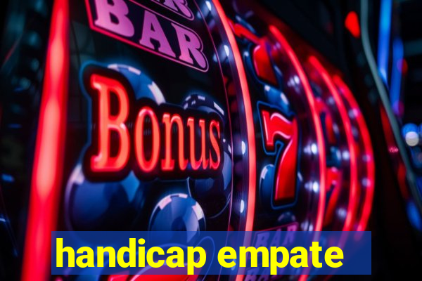 handicap empate - 1